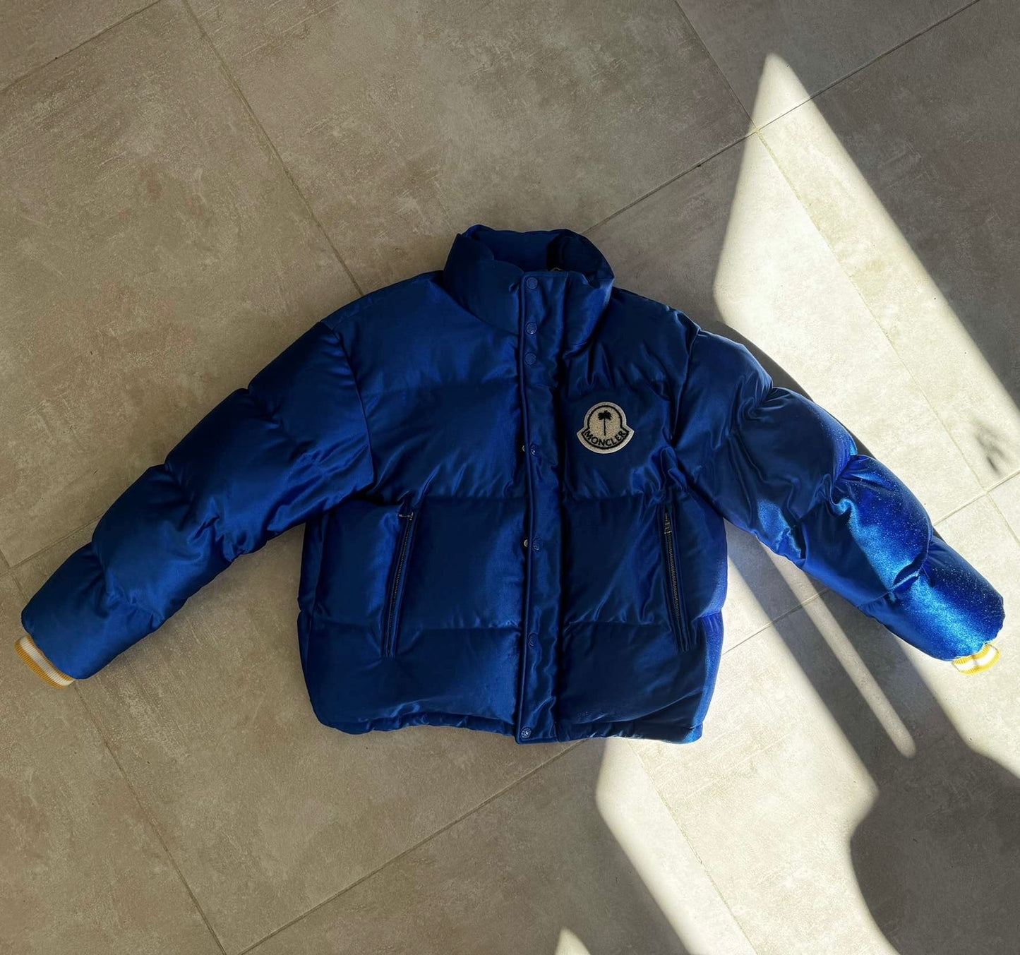 MONCLER x PALM ANGELS -DOUDOUNE MAYA 70 BLEU