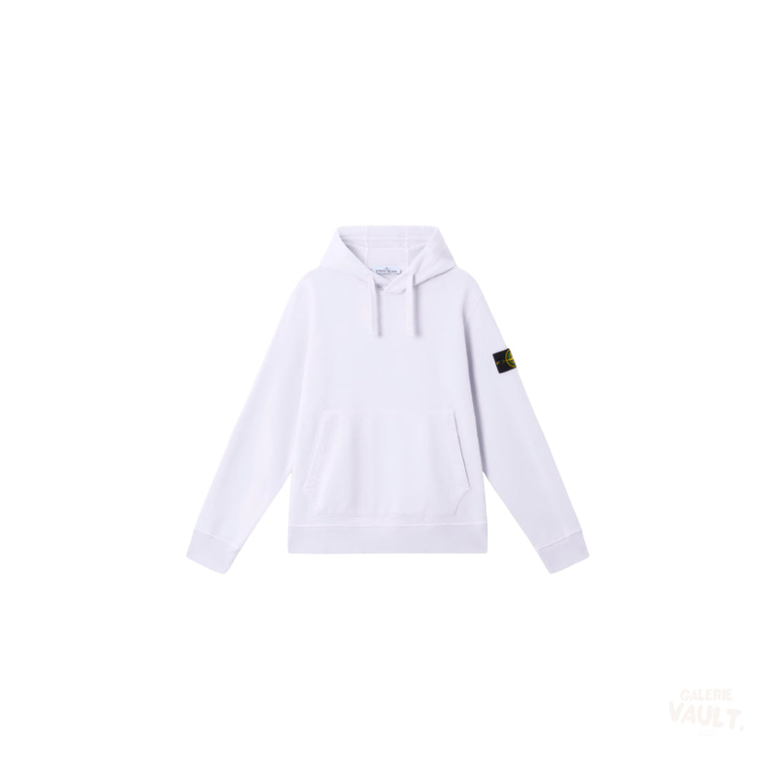 STONE ISLAND - SWEATSHIRT À CAPUCHE BLANC